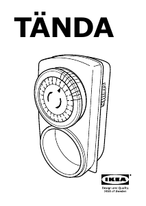 Εγχειρίδιο IKEA TANDA Χρονοδιακόπτης