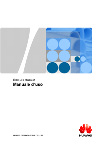 Manuale Huawei HG8245 EchoLife Modem