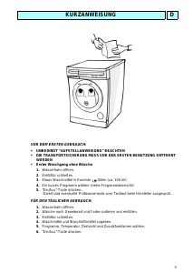 Bedienungsanleitung Whirlpool AWM 564/A Waschmaschine