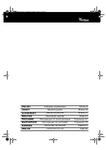 Instrukcja Whirlpool AWM 8143 Pralka