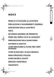 Manuale Whirlpool AWO 10561 Lavatrice