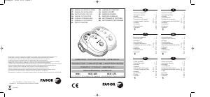 Manual de uso Fagor VCE-165 Aspirador