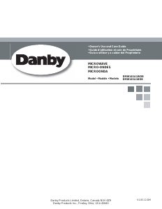 Manual Danby DMW14SA1BDB Microwave