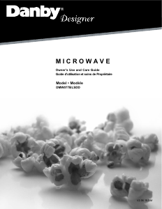 Manual Danby DMW077BLSDD Microwave
