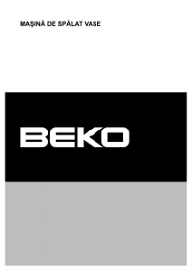 Manual BEKO DFN 71046 X30 Maşină de spălat vase