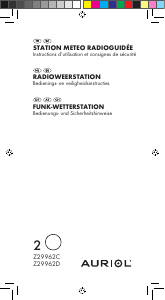 Handleiding Auriol Z29962C Weerstation