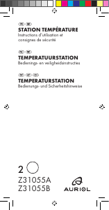 Handleiding Auriol Z31055B (IAN 77437) Weerstation