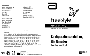 Bedienungsanleitung Abbott Freestyle Precision Neo Blutzuckermessgerät