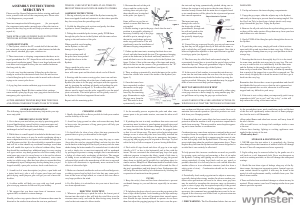 Handleiding Wynnster Mercury 9 Tent