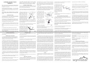 Handleiding Wynnster Shrike 6 Tent