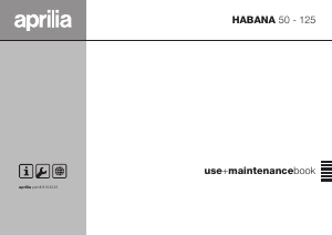 Handleiding Aprilia Habana 50 (1998) Scooter