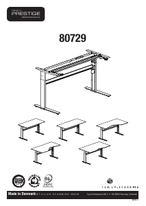 사용 설명서 Tvilum 80729 책상