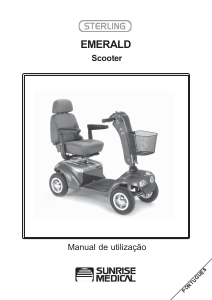 Manual Sterling Emerald Scooter de mobilidade