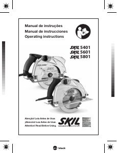 Manual de uso Skil 5401 Sierra circular