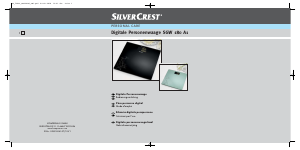 Mode d’emploi SilverCrest SGW 180 A1 Pèse-personne