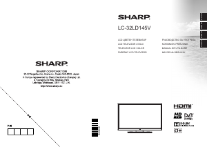 Manual Sharp LC-32LD145V Televizor LCD