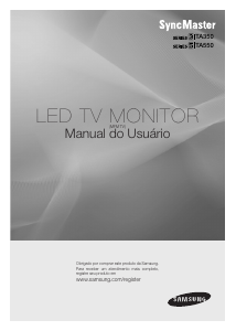 Manual Samsung TA350 SyncMaster Monitor LED