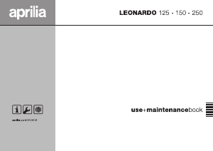 Handleiding Aprilia Leonardo 125 (2003) Scooter