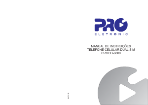 Manual Pro Electronic PROCD-6000 Telefone