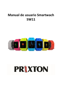 Manual de uso Prixton SW11 Smartwatch