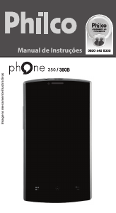 Manual Philco Phone 350B Telefone celular