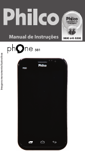 Manual Philco Phone 501 Telefone celular