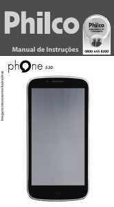 Manual Philco Phone 530 Telefone celular