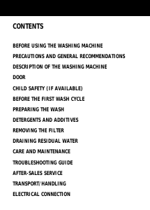 Manual Whirlpool Amazone 1400 Washing Machine