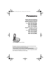 Handleiding Panasonic KX-TG7301NL Draadloze telefoon