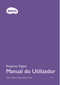 Manual BenQ MS536 Projetor