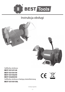 Instrukcja Best Tools BEST-SS150150L Szlifierka stołowa