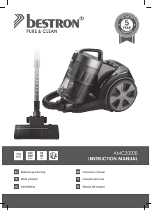 Manual Bestron AMC2000B Vacuum Cleaner