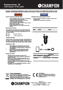 Manual Champion 94841CH Incărcător auto