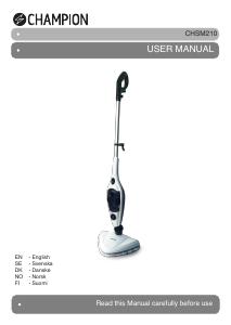 Manual Champion CHSM210 Steam Cleaner