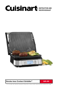 Manual Cuisinart GR-6S Contact Grill