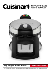 Manual de uso Cuisinart WAF-F30 Gofrera