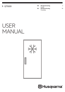 Brugsanvisning Husqvarna QT600I Fryser