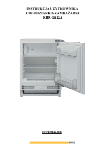 Посібник Kernau KBR 08122.1 Холодильник