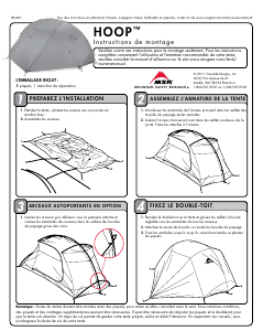 Mode d’emploi MSR Hoop Tente