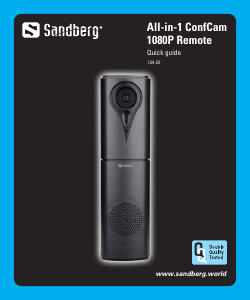 Manual Sandberg 134-23 Webcam