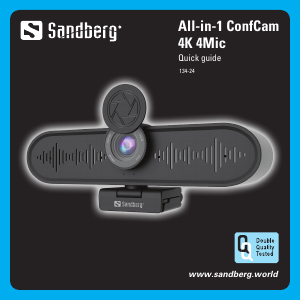 Manual Sandberg 134-24 Webcam