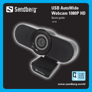 Manual Sandberg 134-20 Webcam