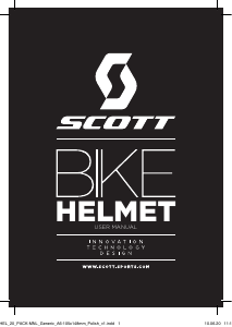 Instrukcja Scott Supra Road Kask rowerowy