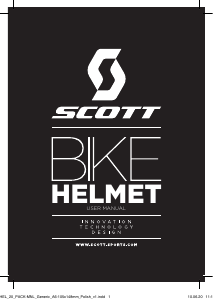 Instrukcja Scott Cadence Plus Kask rowerowy