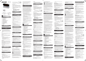 Instrukcja Sencor SRC 3100 W Radiobudzik