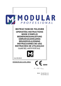 Manual Modular 70-40 FRG 13 Friteuză