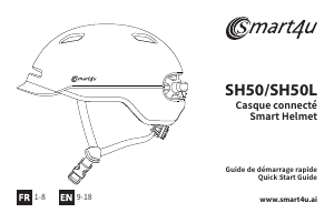 Mode d’emploi Smart4u SH50L Casque de vélo