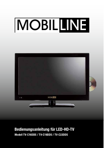 Bedienungsanleitung Mobilline TV-C19DDS LED fernseher