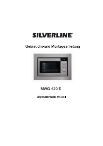 Bedienungsanleitung Silverline MWG 620 E Mikrowelle