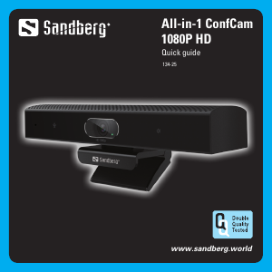 Handleiding Sandberg 134-25 Webcam